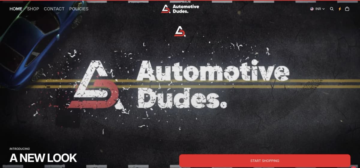 Automotive Dudes — e-commerce built by Growth Masala