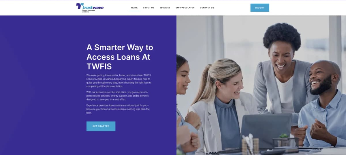 TrustWave FinServ — financial services built by Growth Masala
